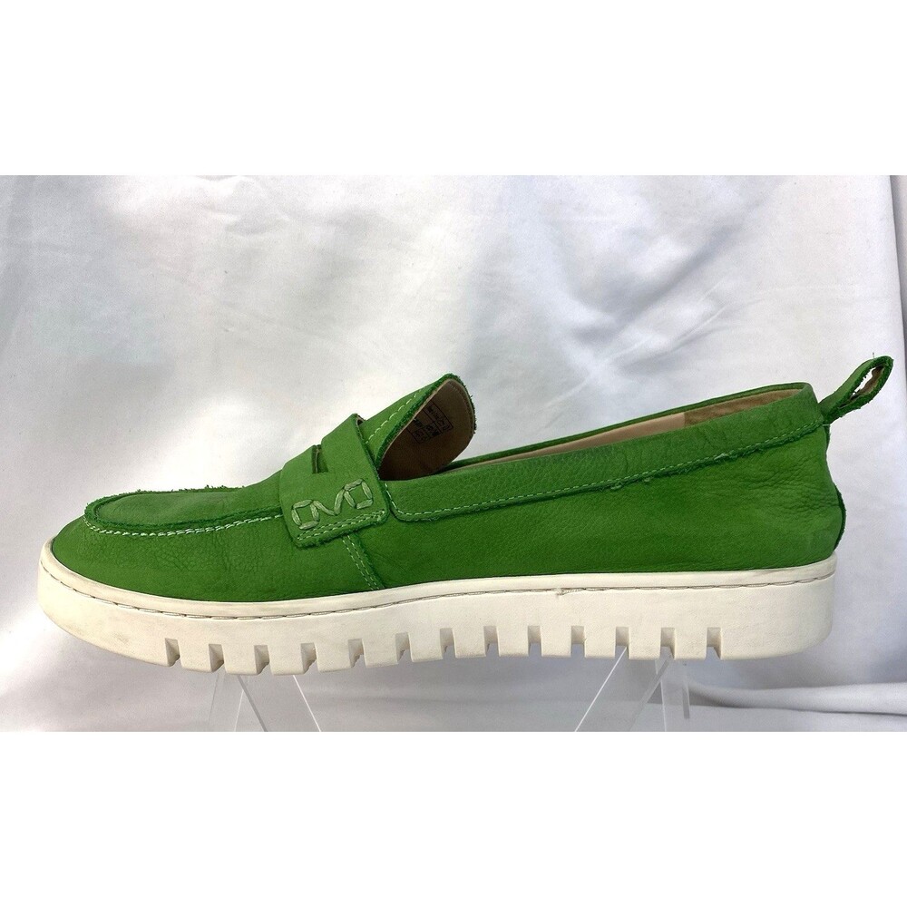 Vionic Uptown Green Leather Penny Loafers Platform Women's Size 9.5 - Picture 4 of 10